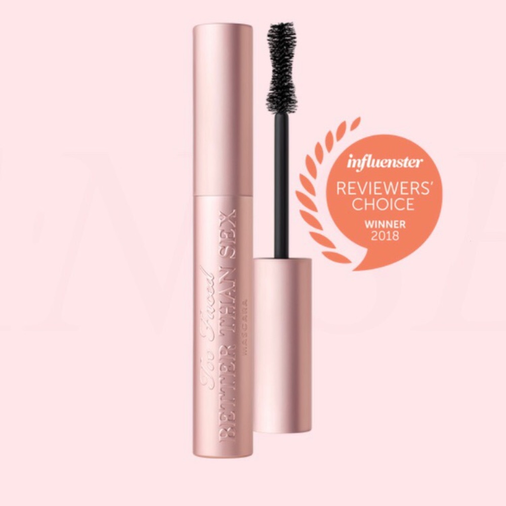 TOO FACED BETTER THAN SEX MASCARA FULL SIZE NIB - Picture 2 of 8